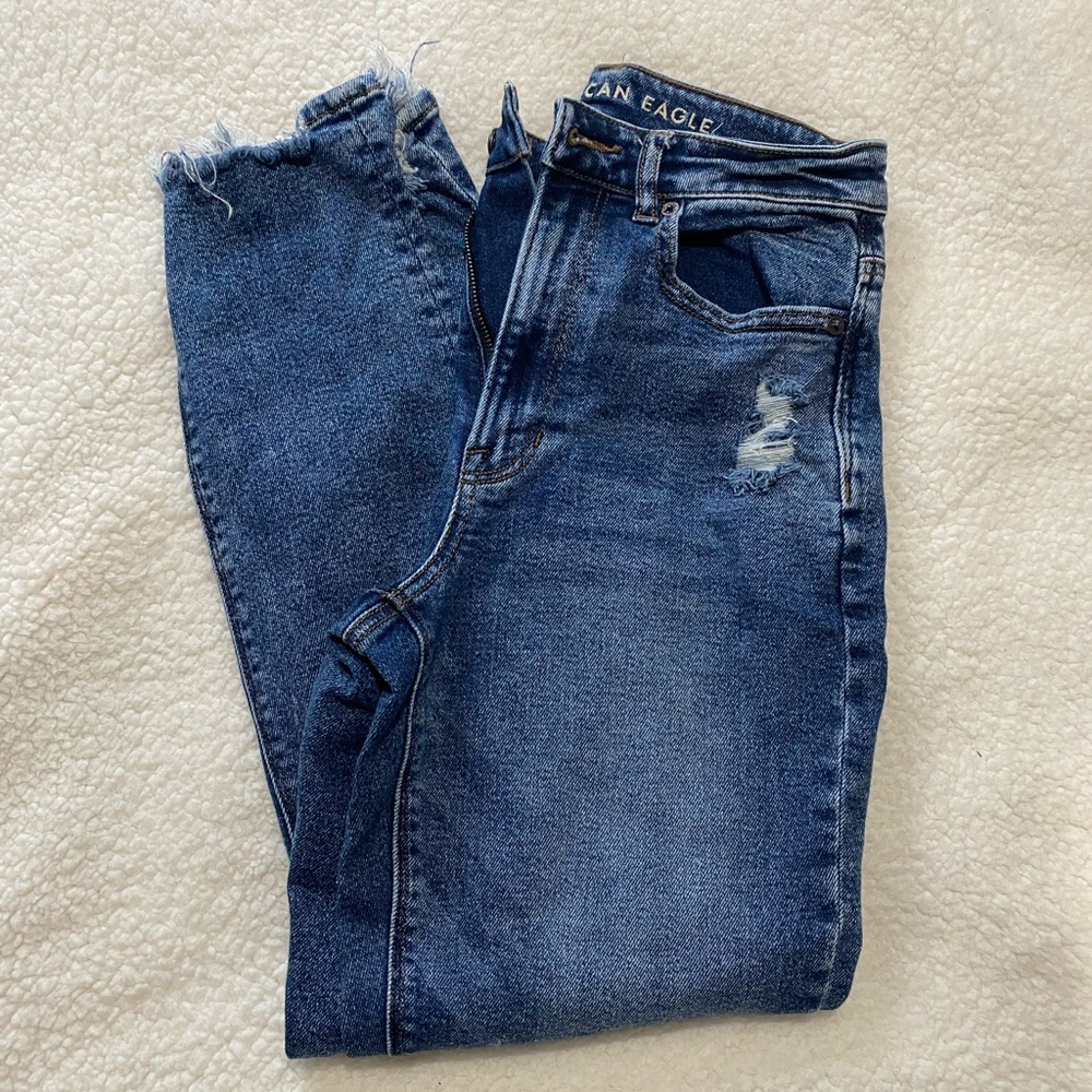 American Eagle Highest Rise Mom Jean